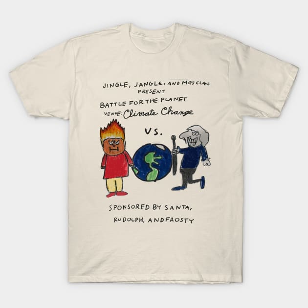 Titans Of Climate Change T-Shirt by 6630 Productions